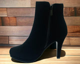 Women's Faux Leather Round Toe Ankle Boots