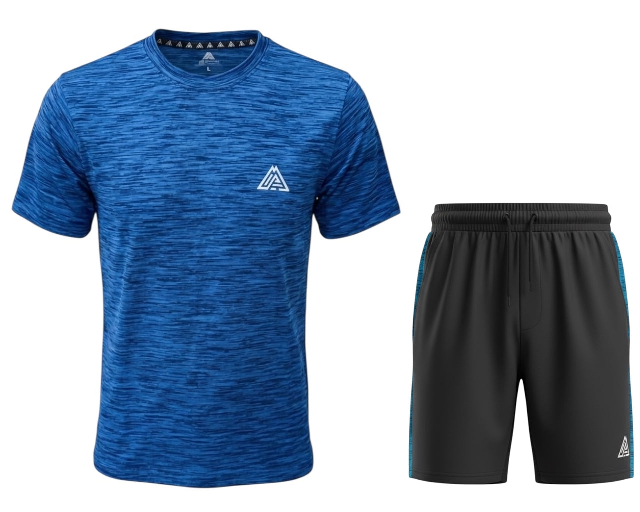 Mountain Views Performance Matching T-Shirt Shorts Set