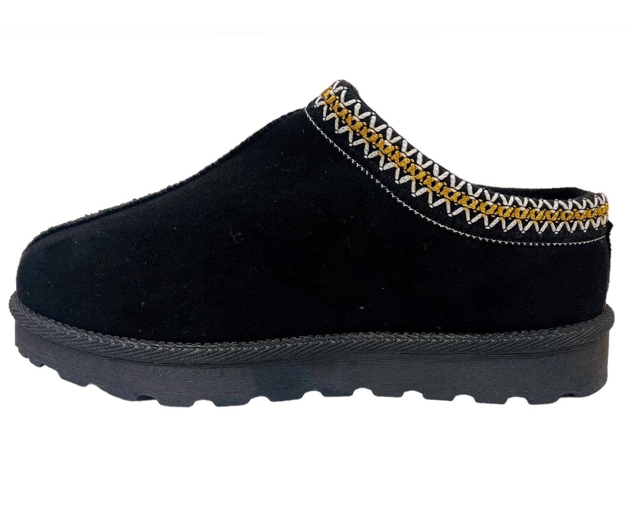Faux Suede Aztec Flat Sole Shoes