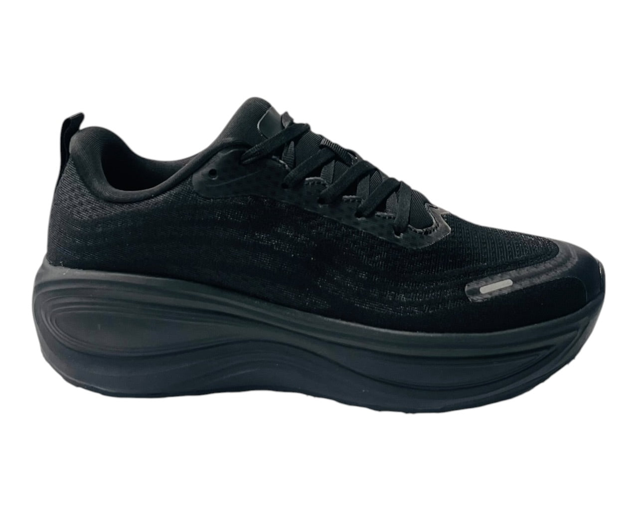 Chunky Sole Mesh Lace Up Trainers