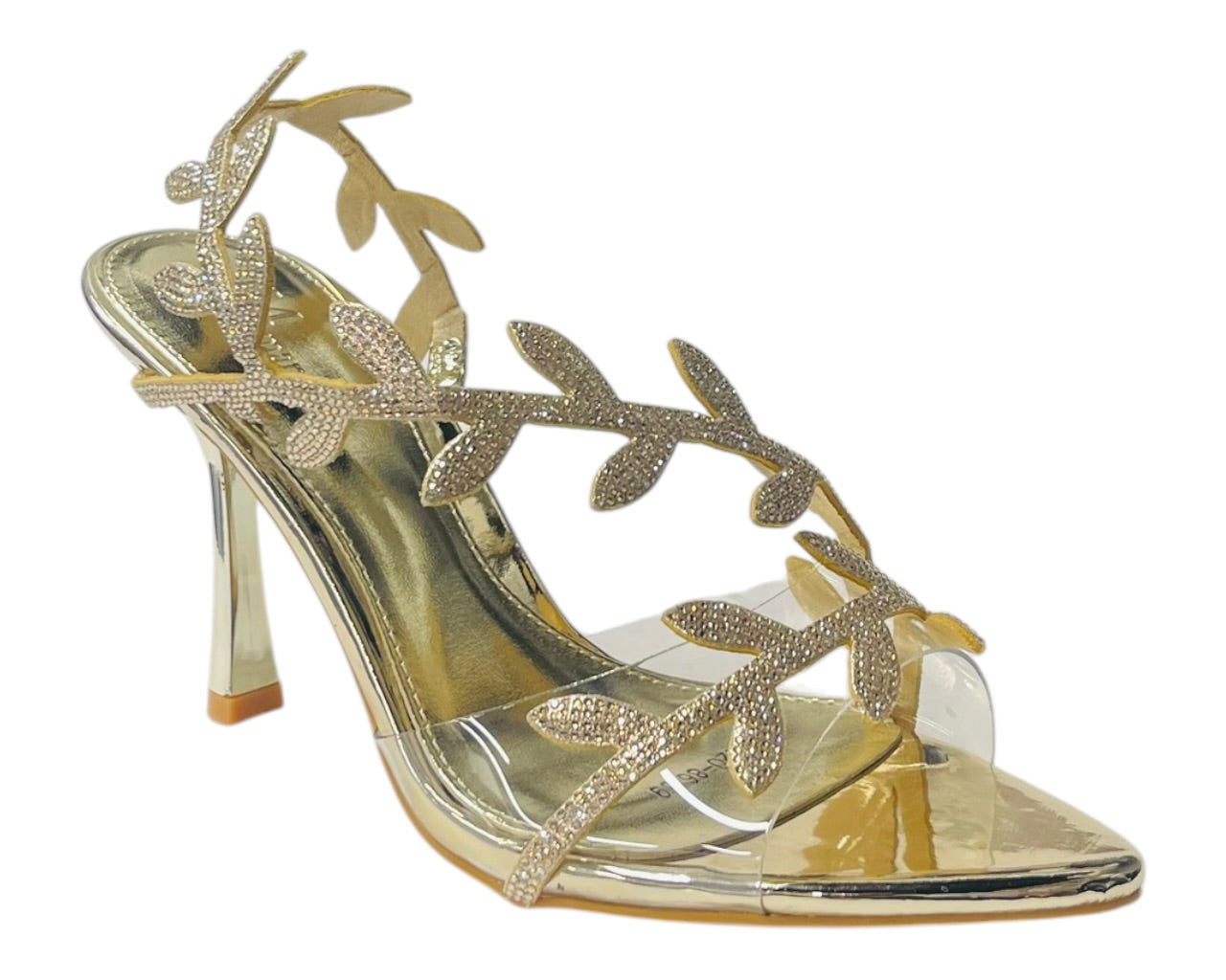 Glitter Rhinestone High Heel Sandals