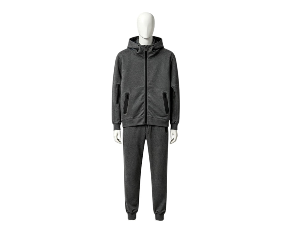 Full Zip Regular Fit Hooded Tracksuit
