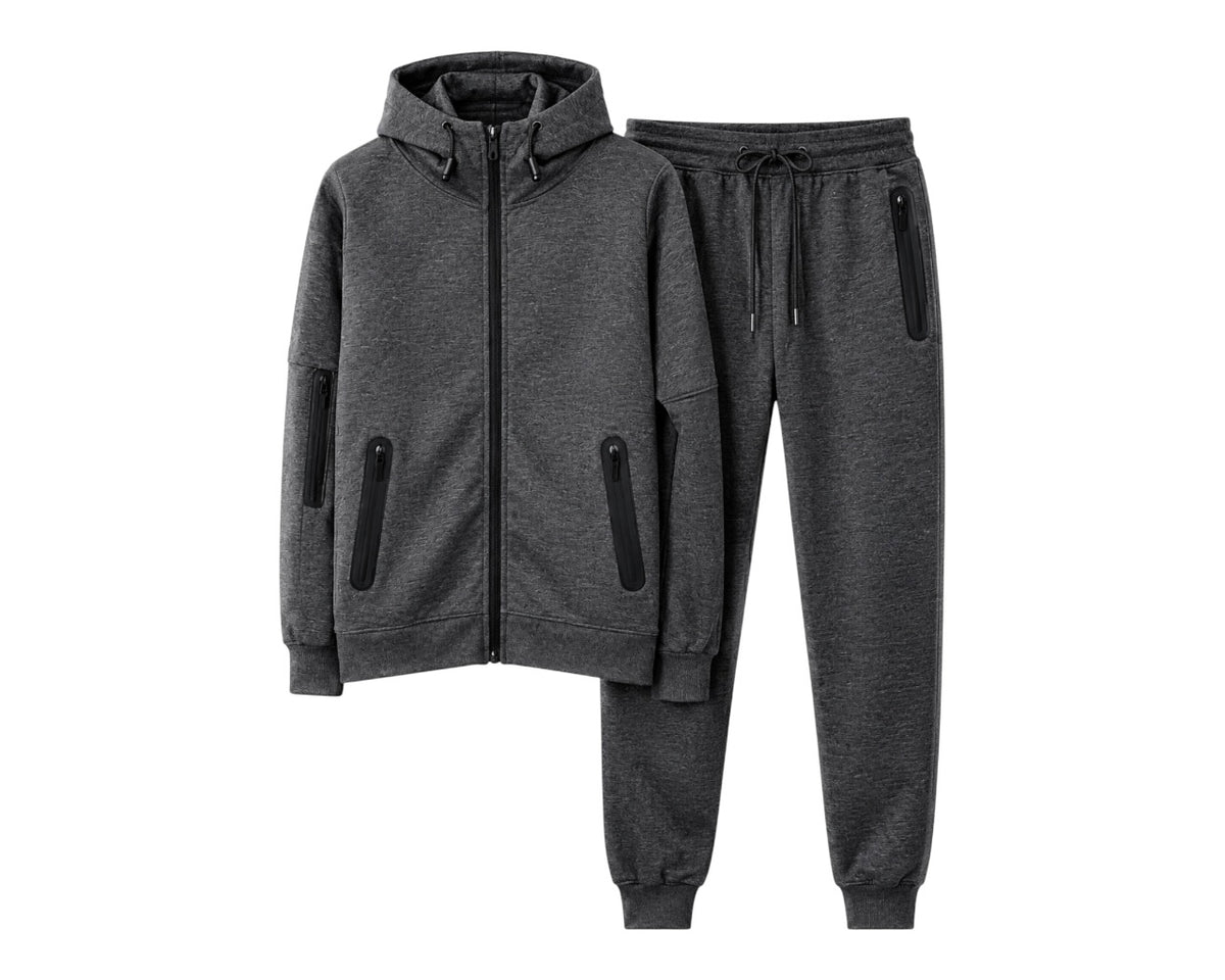 Full Zip Regular Fit Hooded Tracksuit
