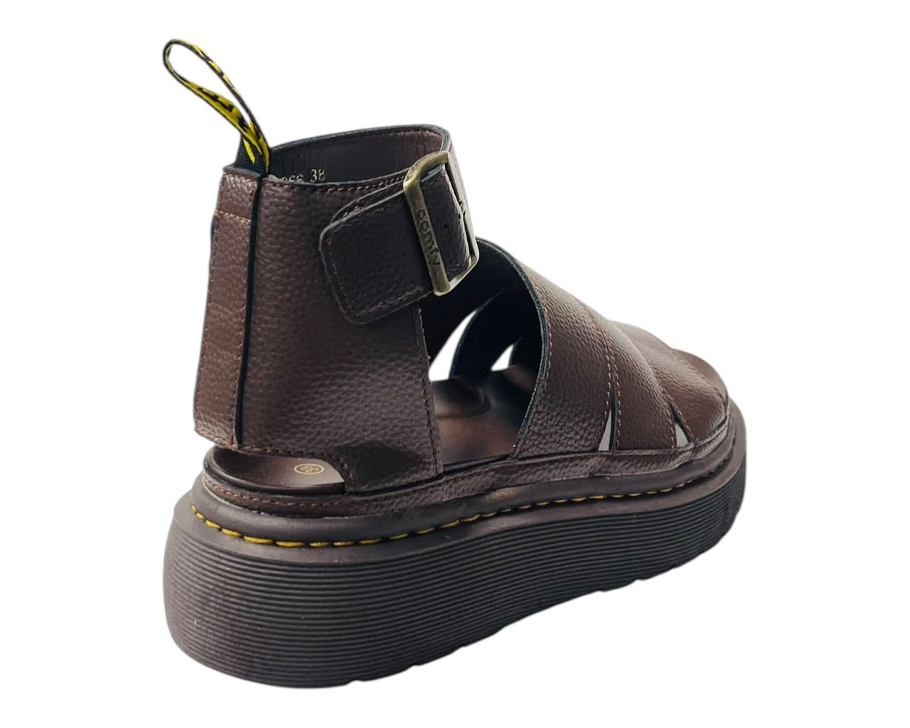 Ankle Strap Padded Chunky Sole Sandals