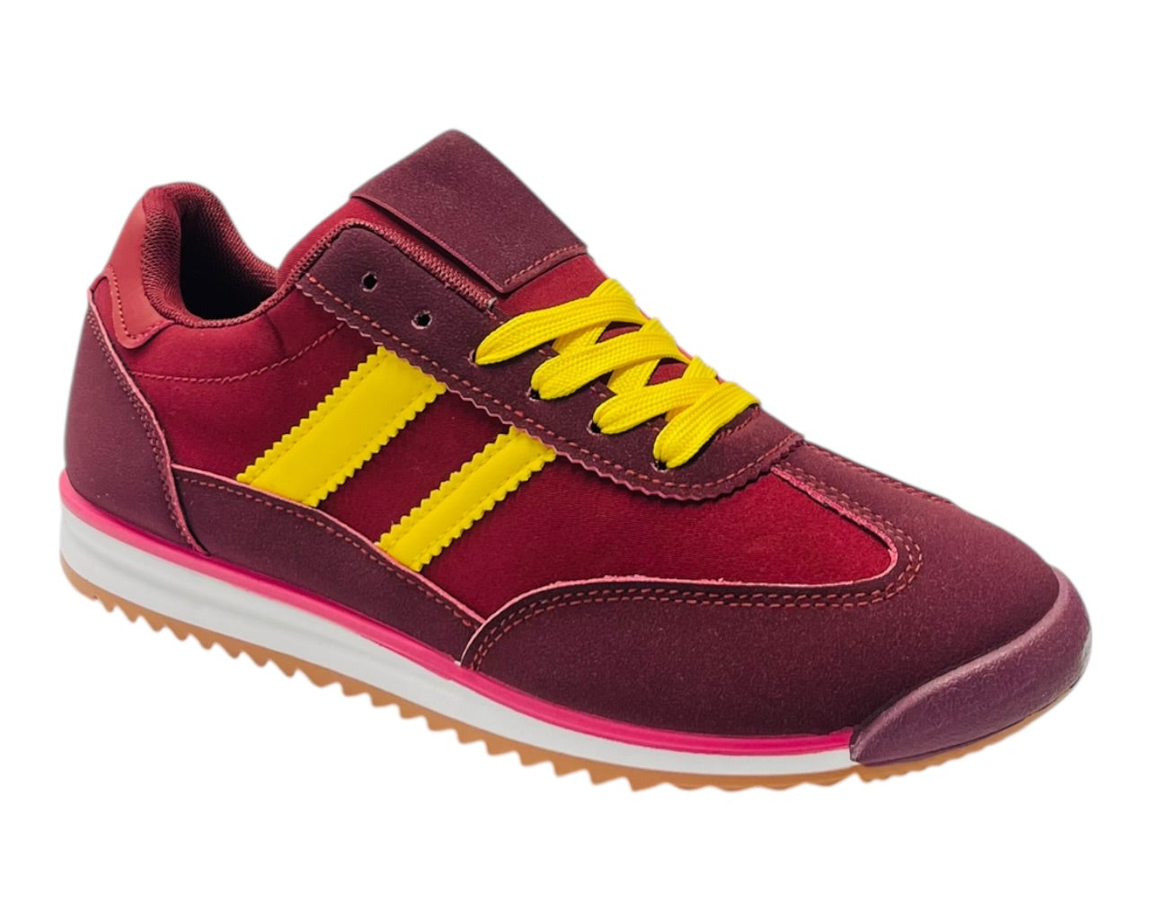 Sports Flat Sole Lace Up Trainers