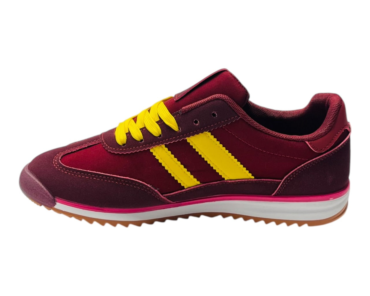 Sports Flat Sole Lace Up Trainers