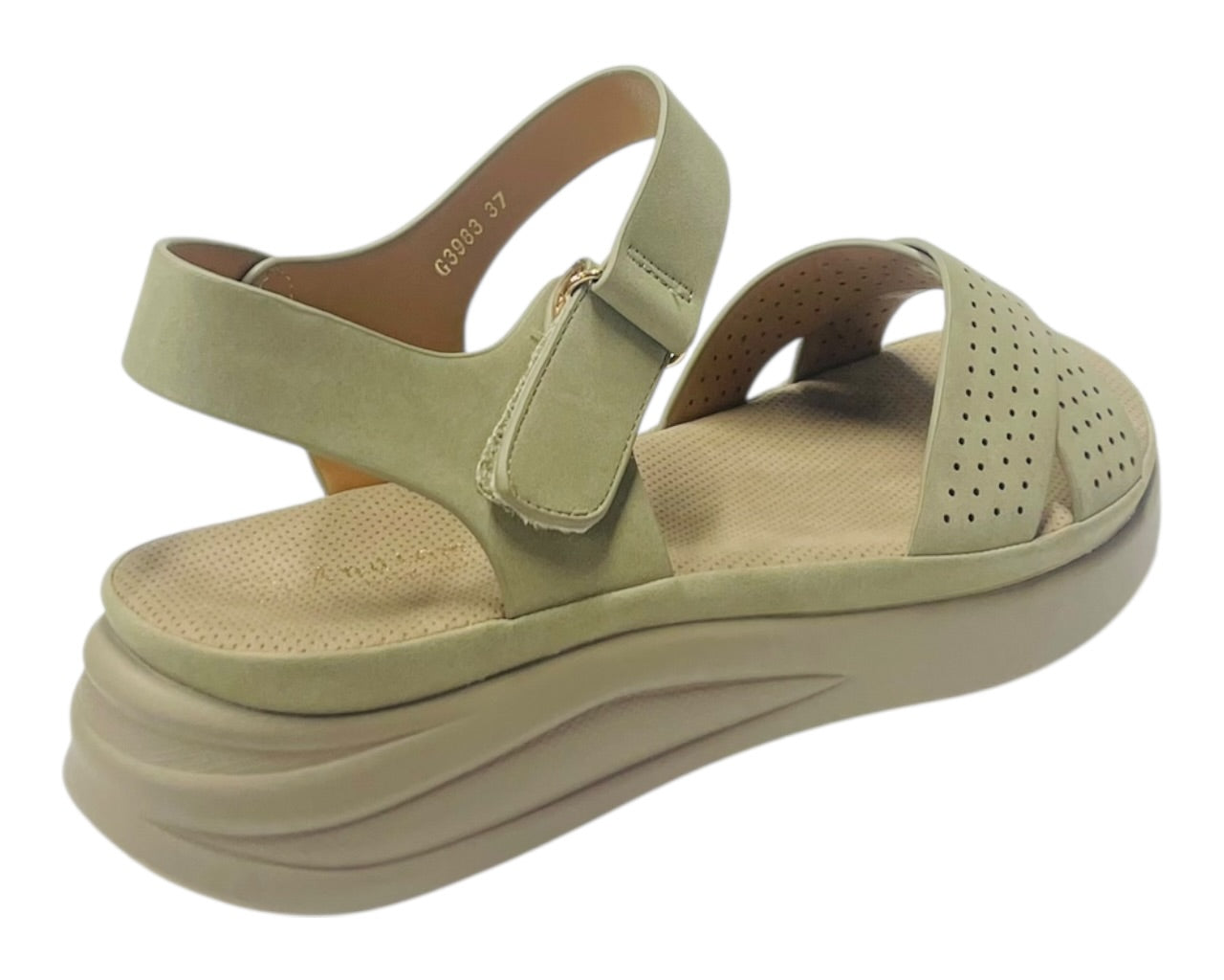 Ankle Strap Padded Insole Sandals