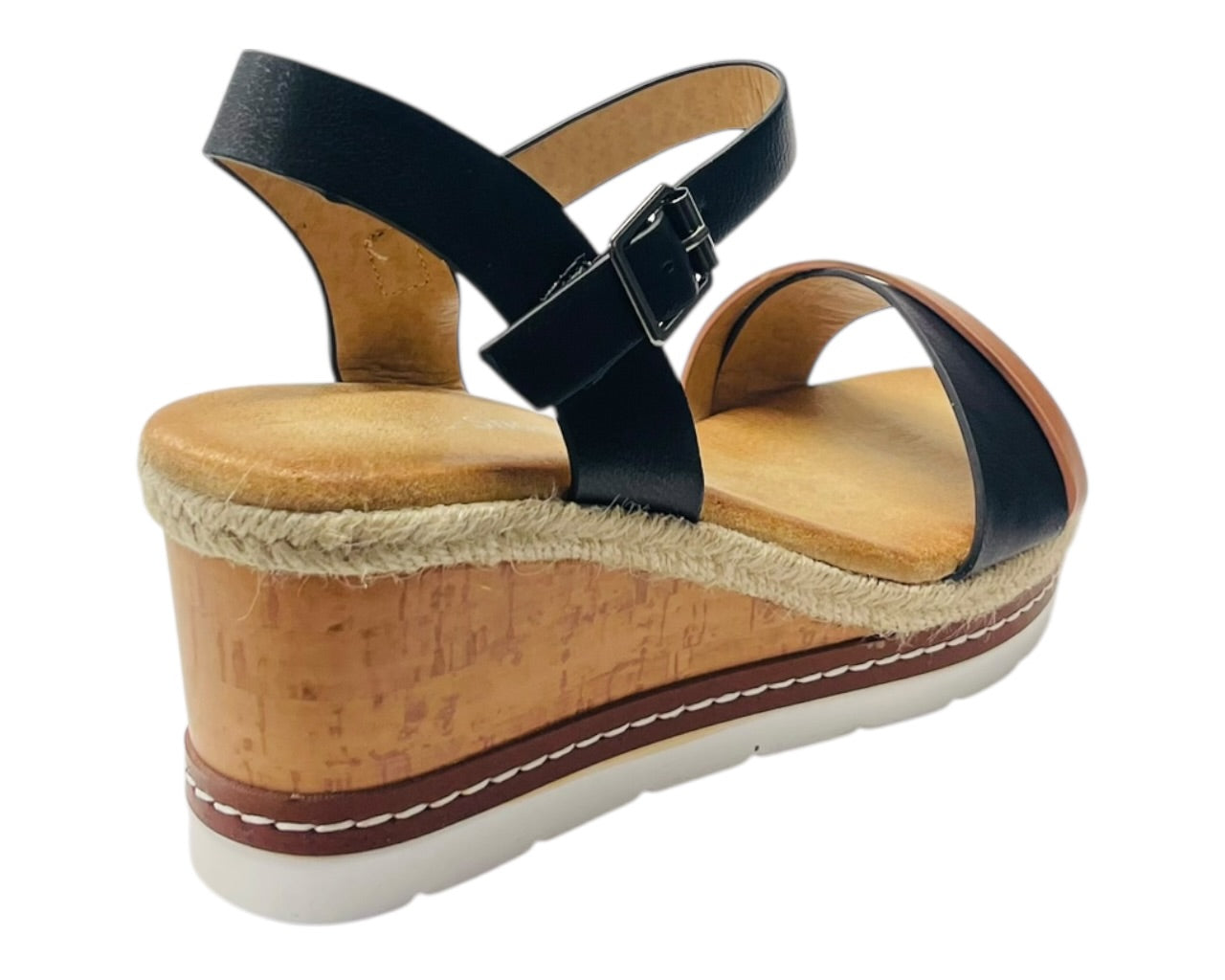 Lightweight Ankle Strap Wedge Sandals