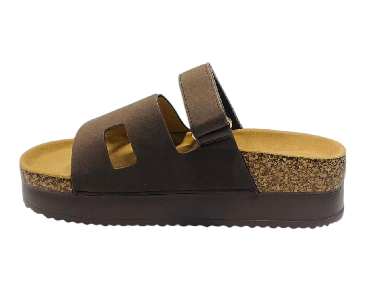 Gladiator Strap Platform Slider Sandal