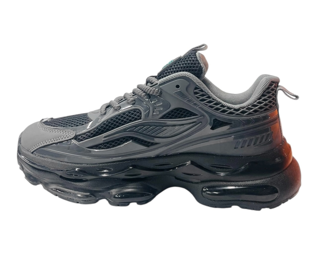 Chunky Sole Mesh Sports Lace Up Trainers