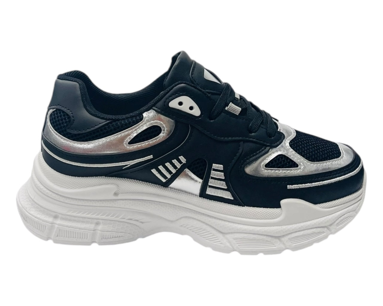 Chunky Sole Lace Up Trainers