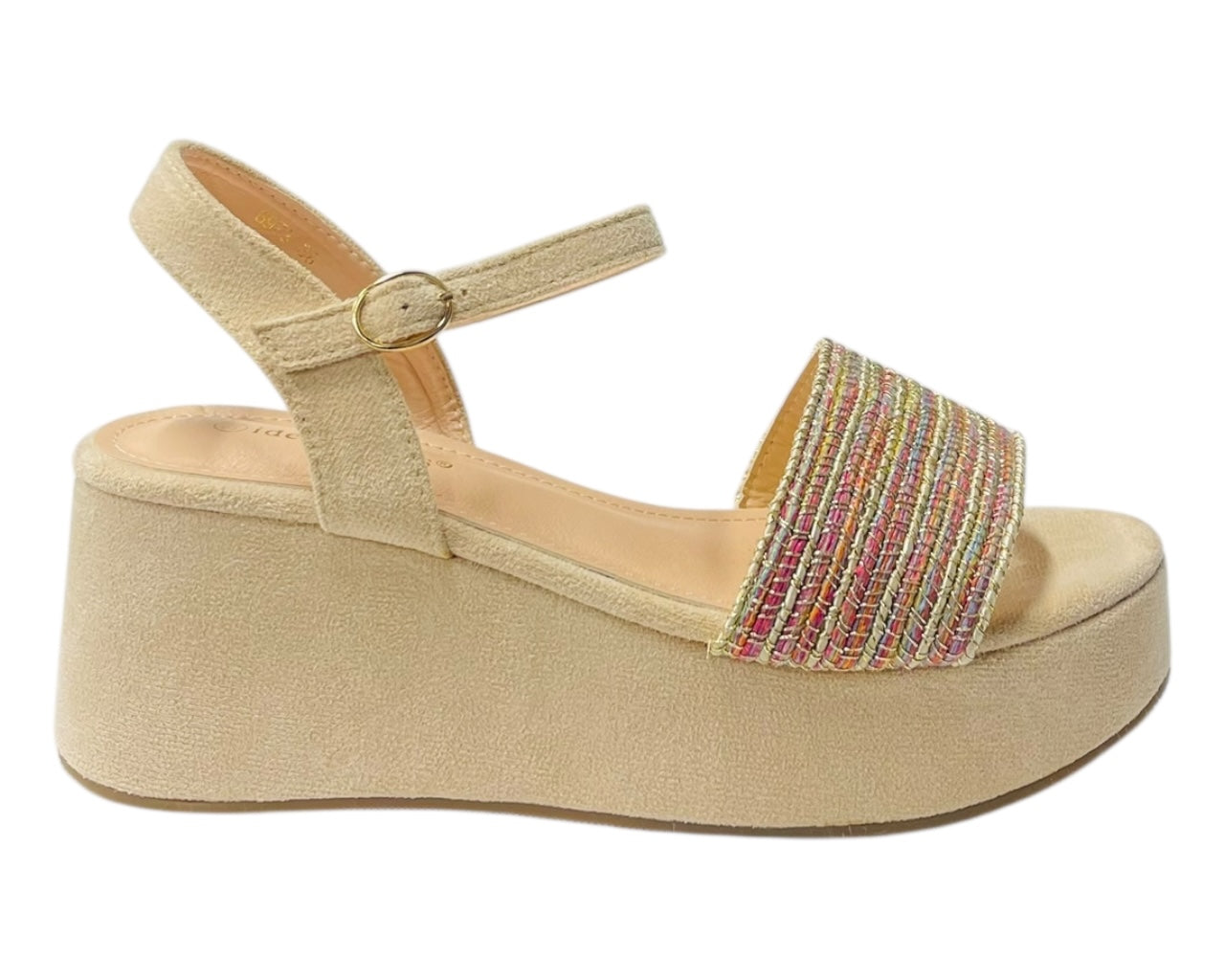 Ankle Strap Platform Wedge Padded Sandals