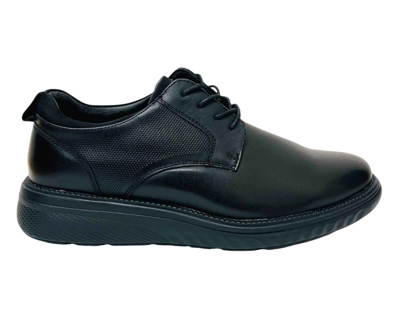 Lightweight Lace Up Faux Leather Shoes