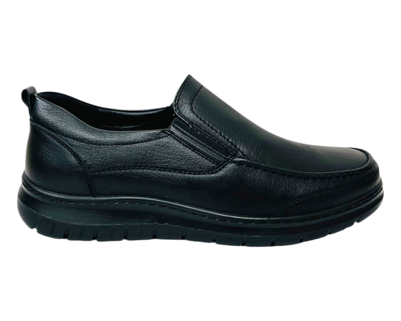 Lightweight Slip On Faux Leather Shoes