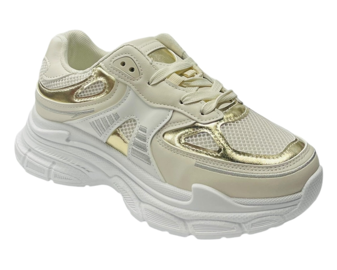Chunky Sole Lace Up Trainers