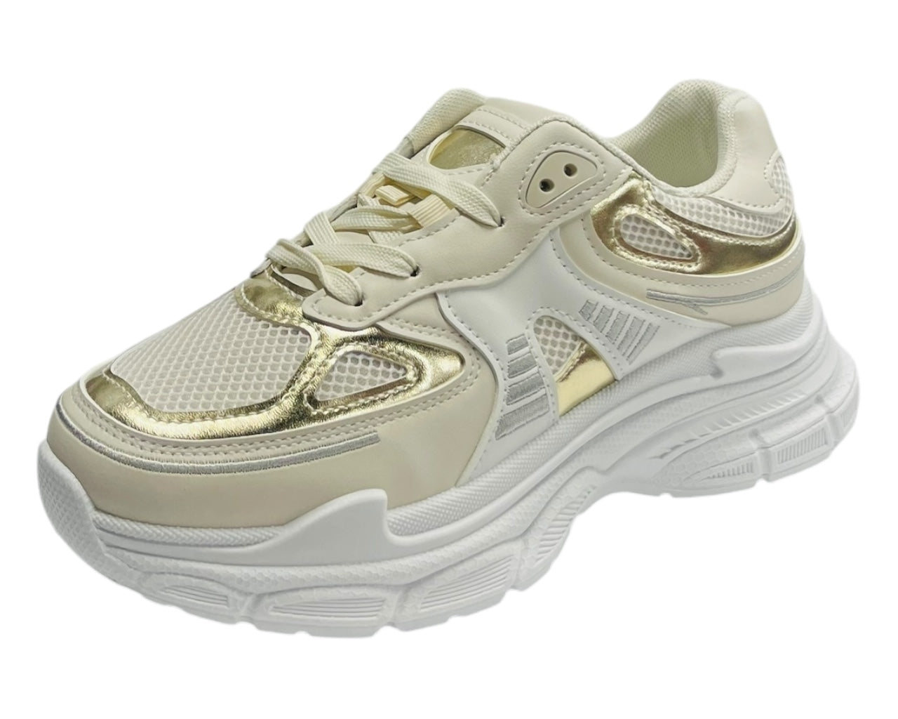 Chunky Sole Lace Up Trainers