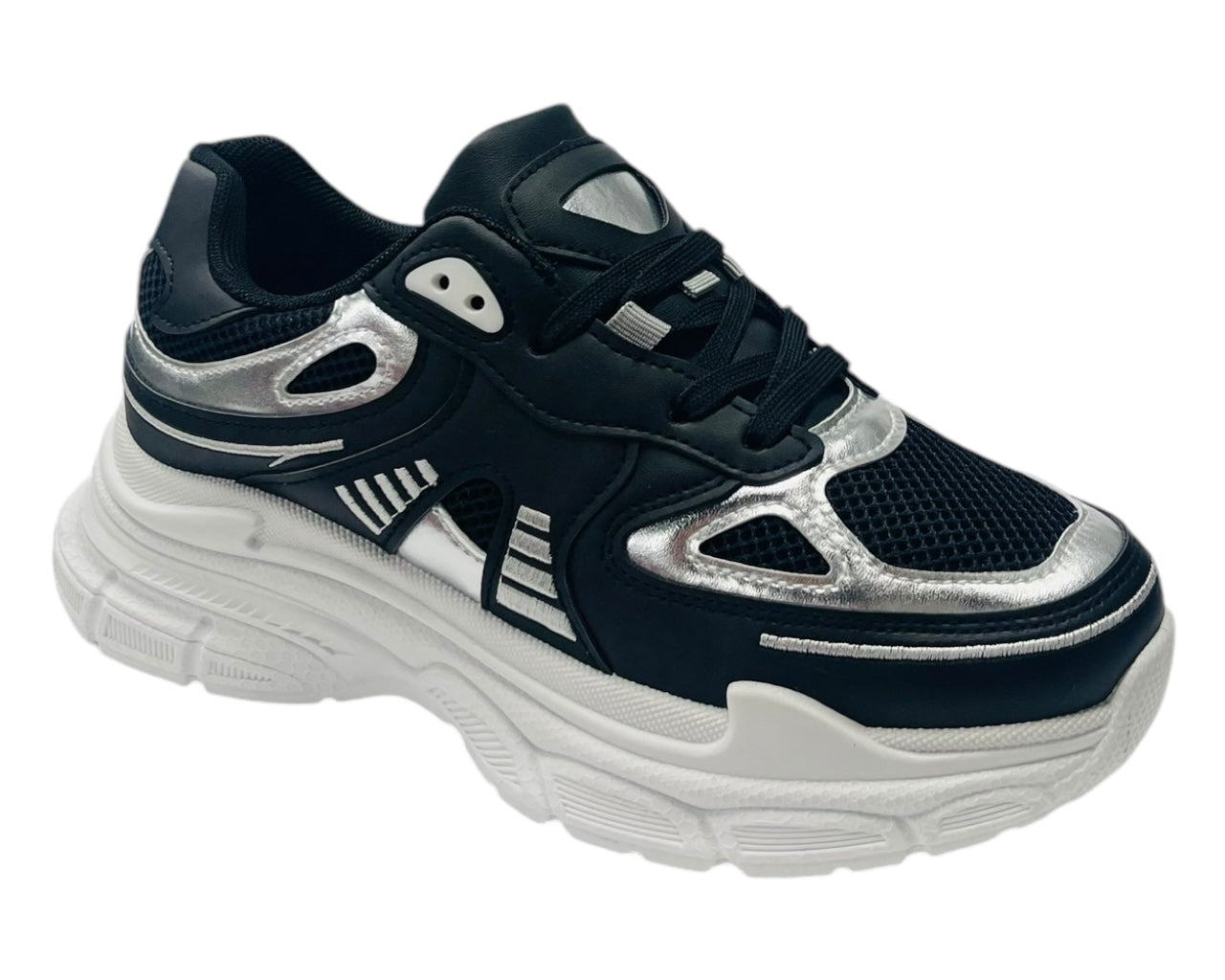 Chunky Sole Lace Up Trainers