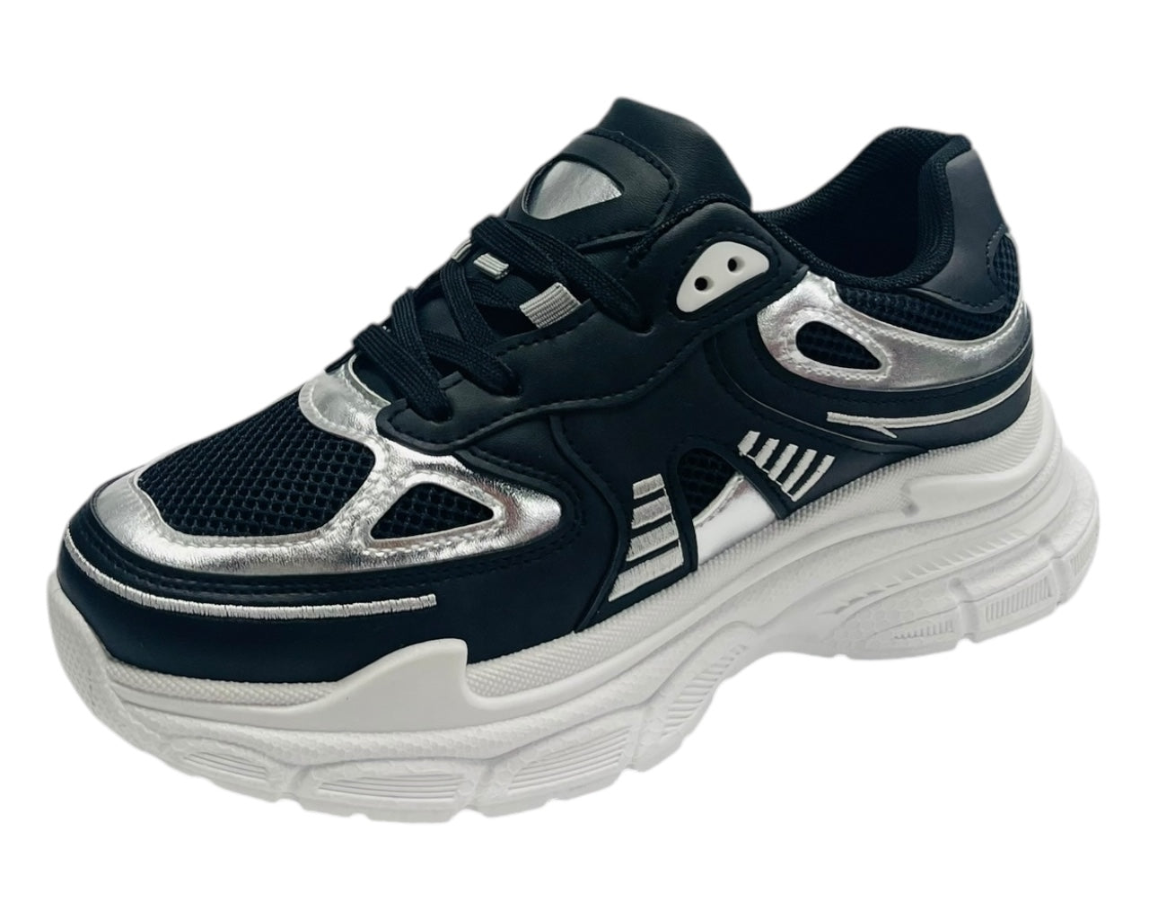 Chunky Sole Lace Up Trainers