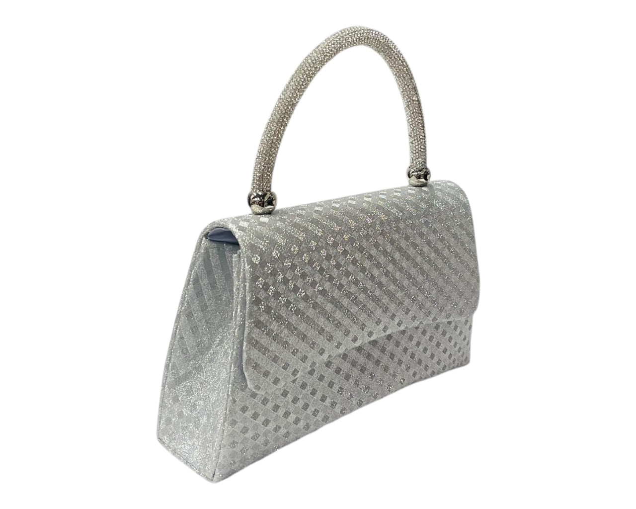 Diamante Glitter Clutch Tote Bag