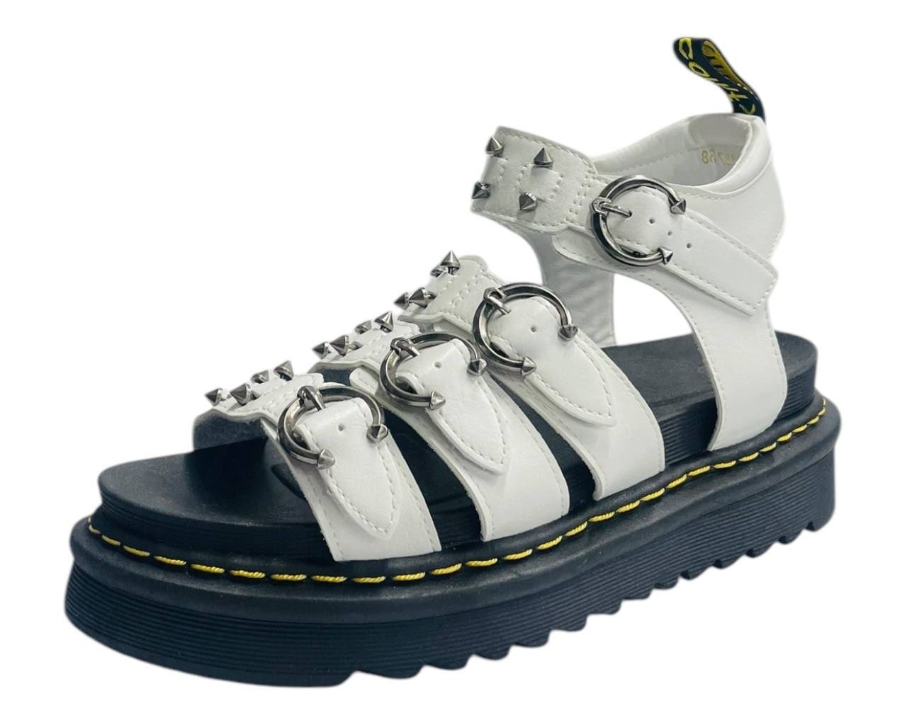 Ankle Strap Hardware Pierced Sandals