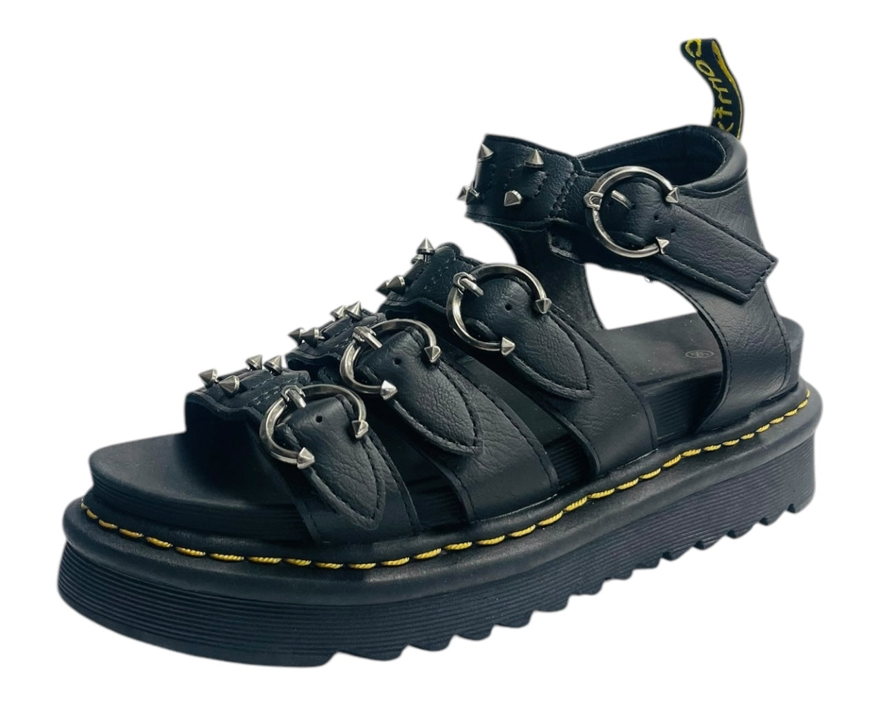 Ankle Strap Hardware Pierced Sandals