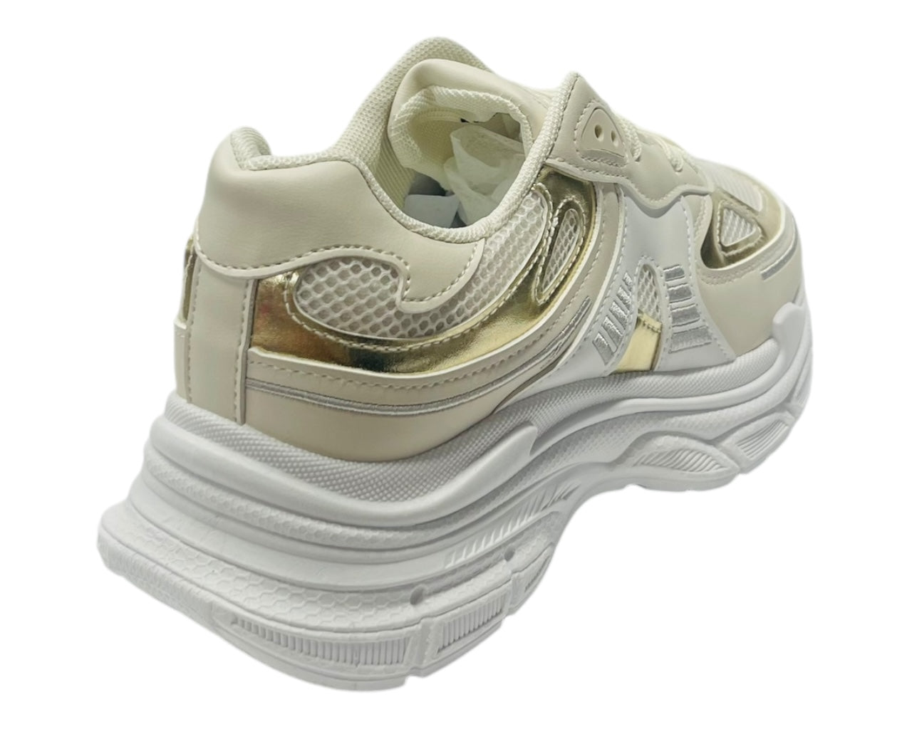 Chunky Sole Lace Up Trainers