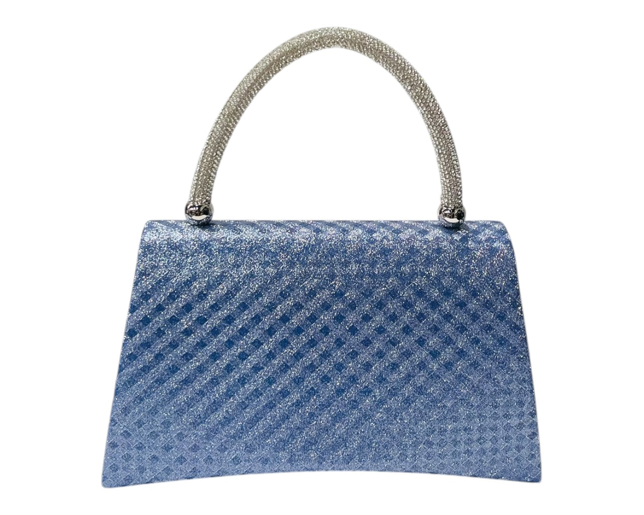 Diamante Glitter Clutch Tote Bag