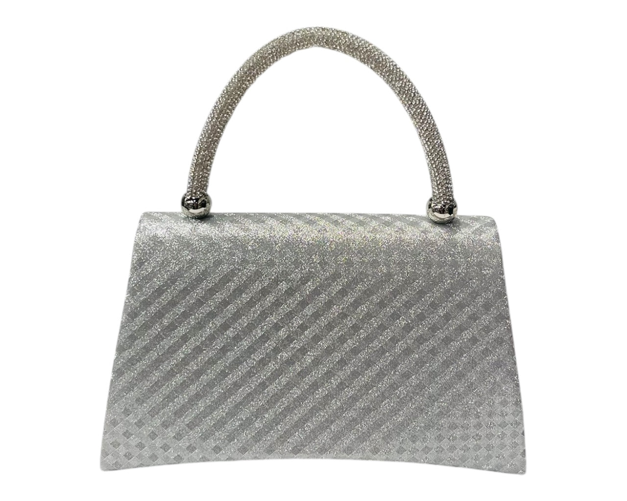 Diamante Glitter Clutch Tote Bag