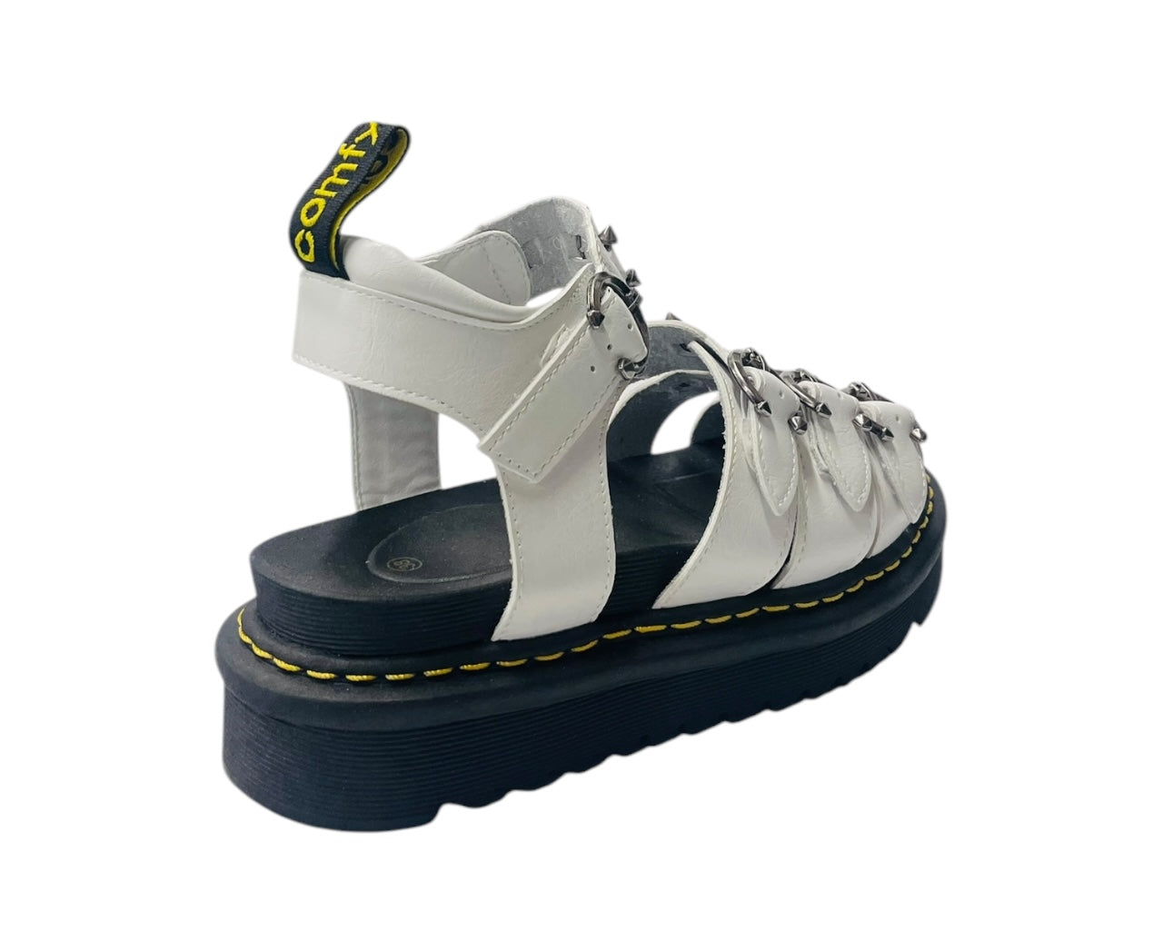 Ankle Strap Hardware Pierced Sandals