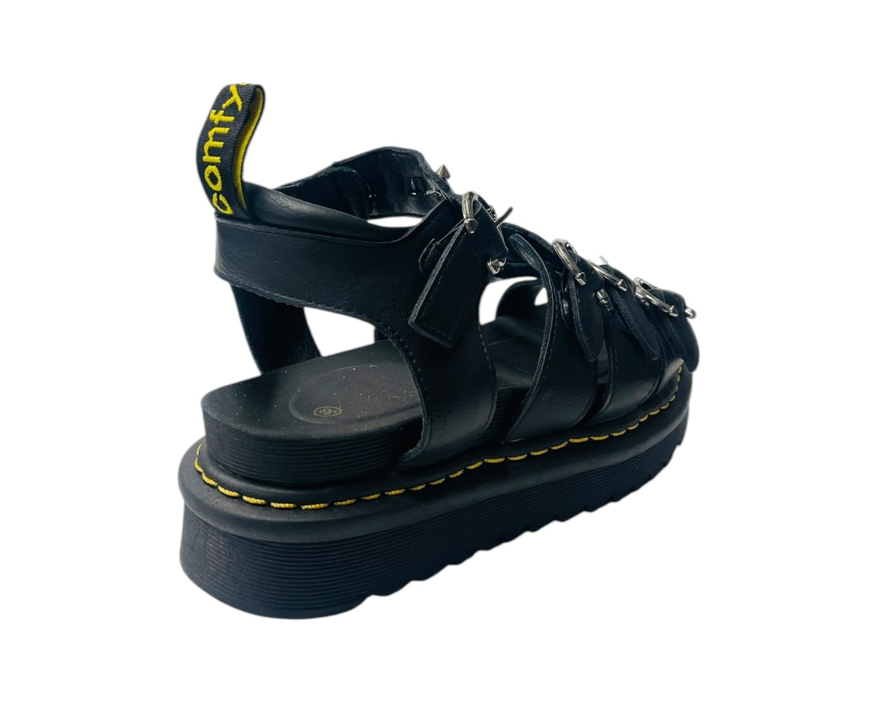 Ankle Strap Hardware Pierced Sandals