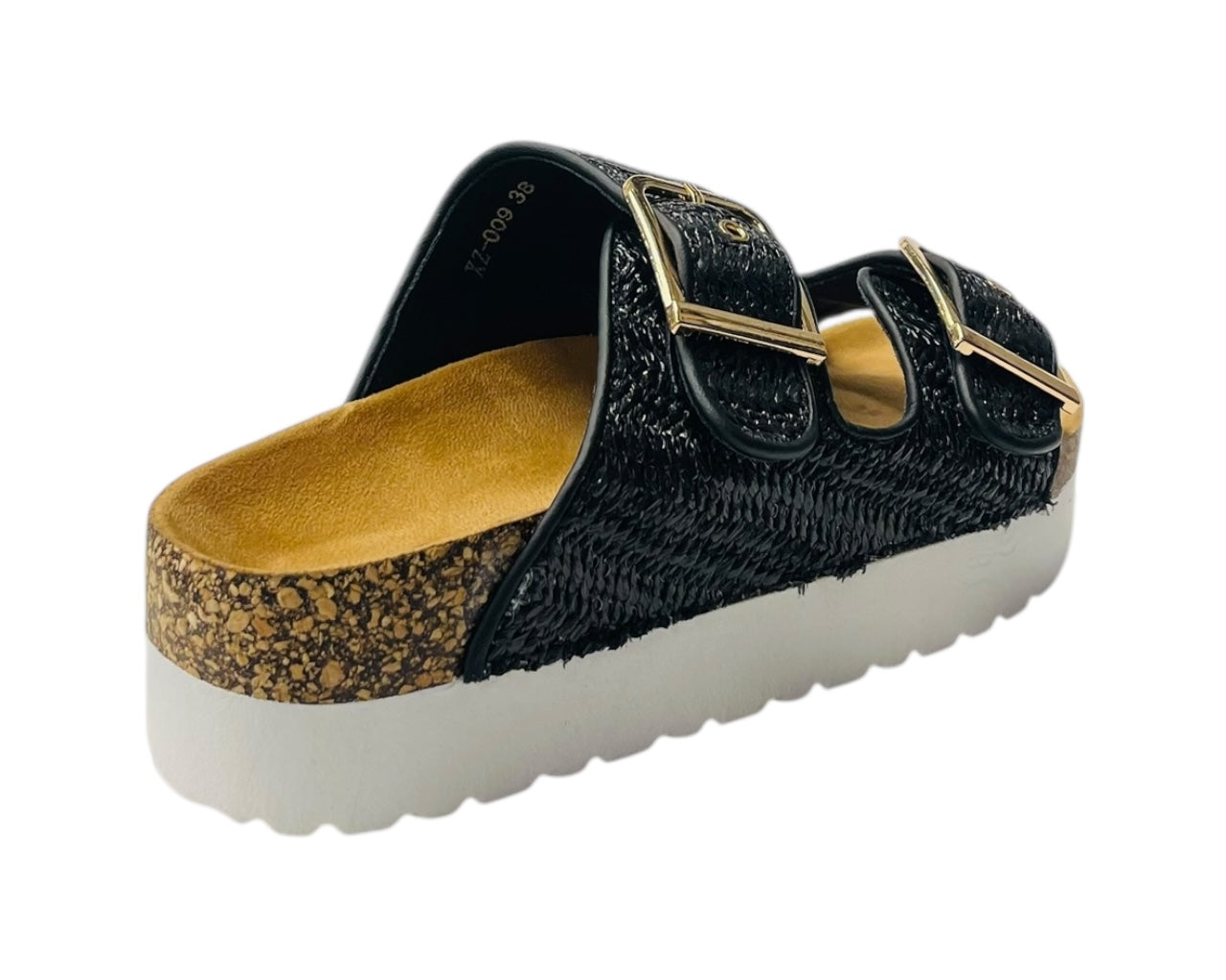 Buckle Strap Flatform Sandals