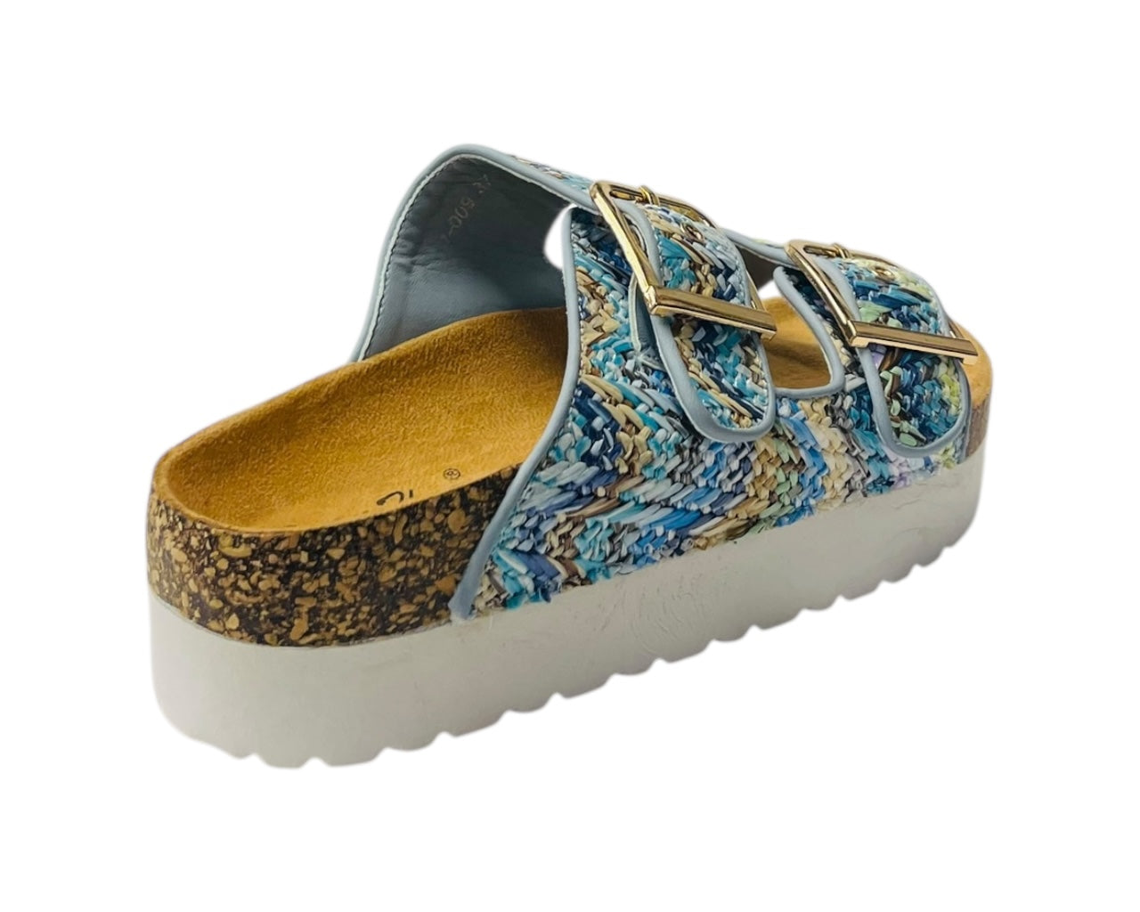Buckle Strap Flatform Sandals
