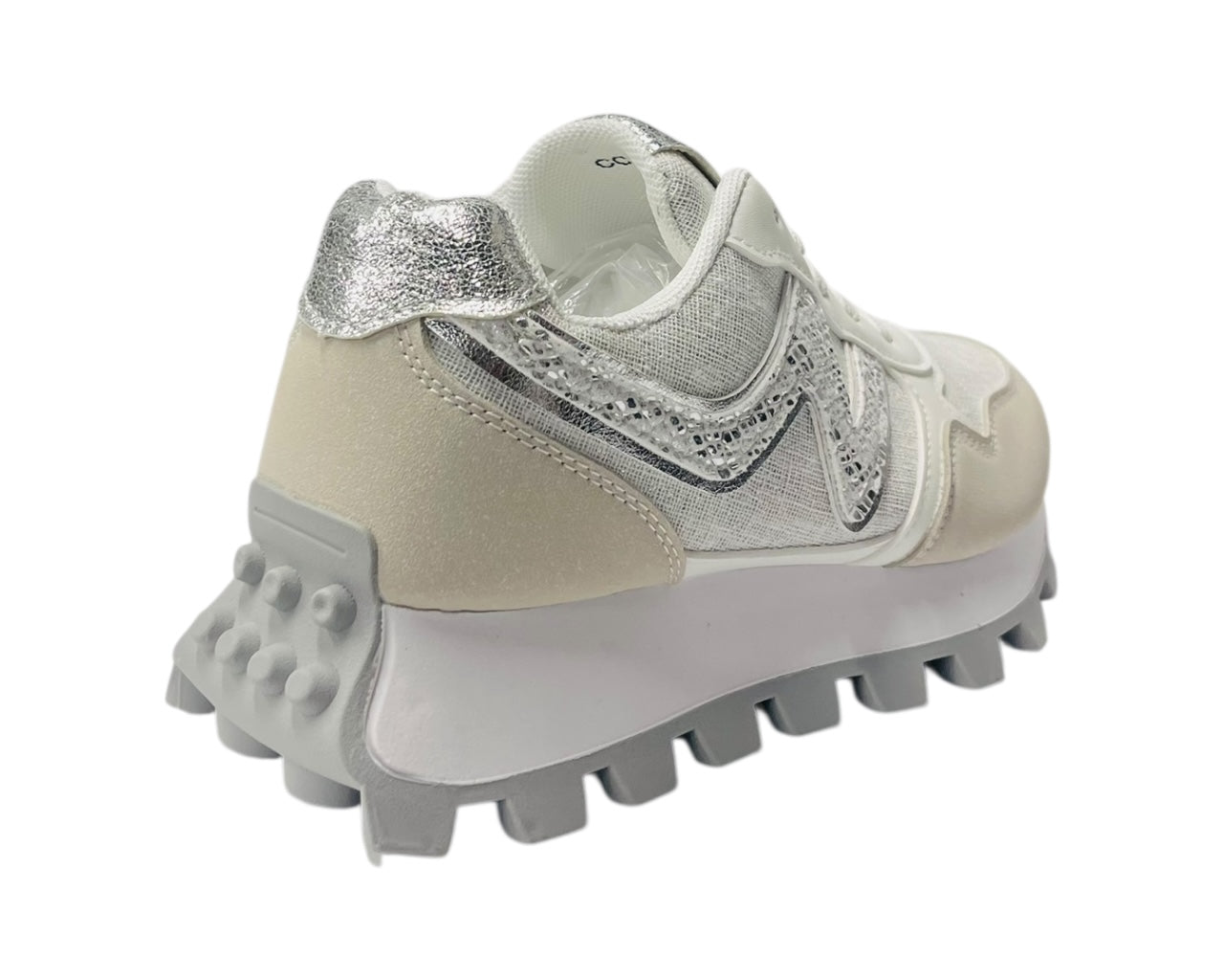 Chunky Sole Lace Up Sports Trainers
