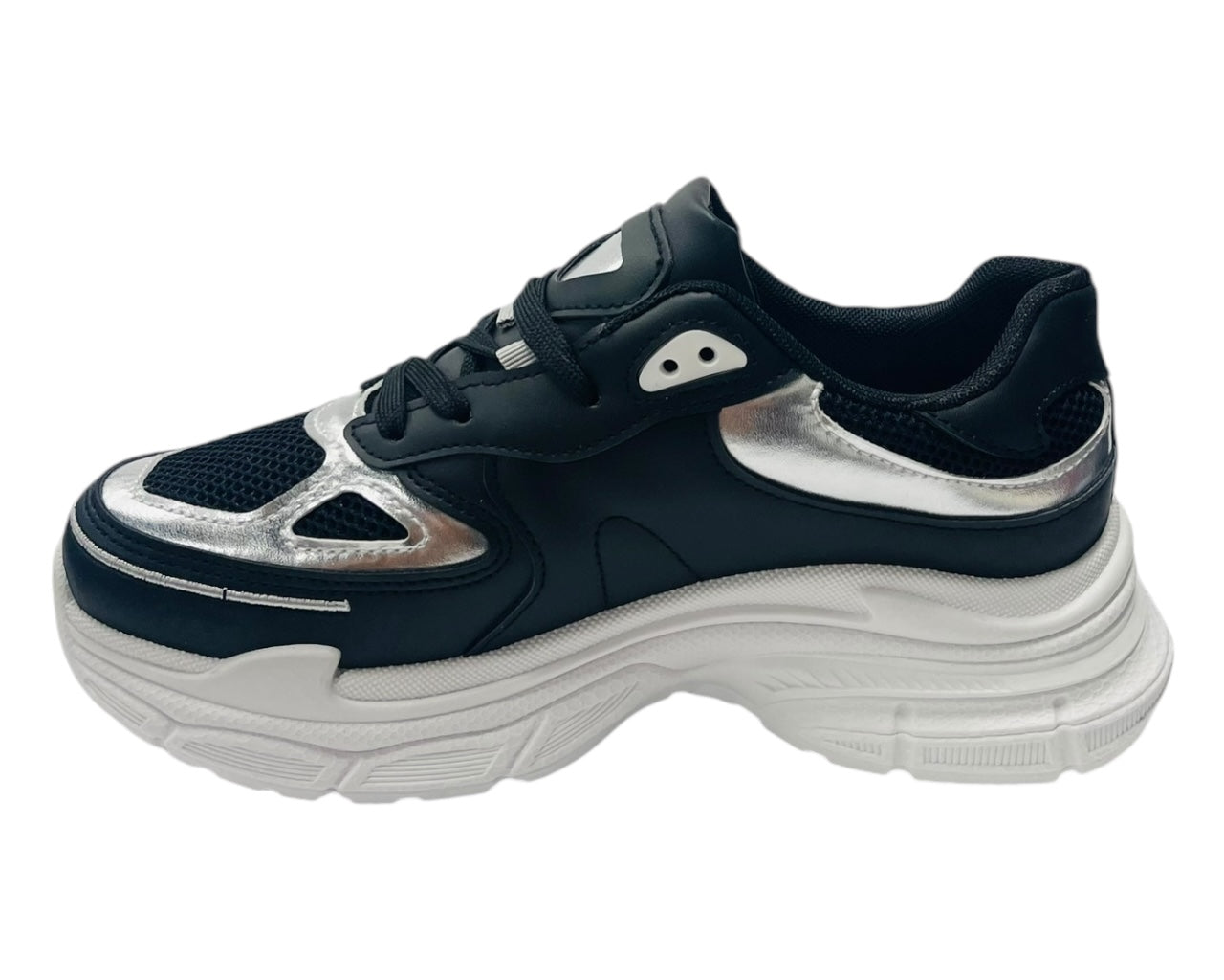 Chunky Sole Lace Up Trainers