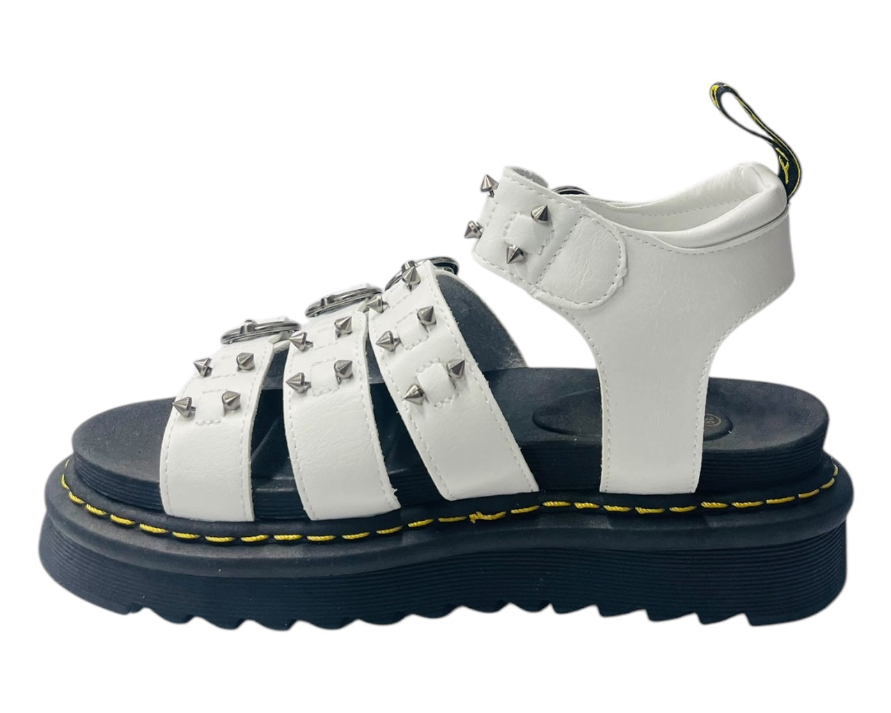 Ankle Strap Hardware Pierced Sandals