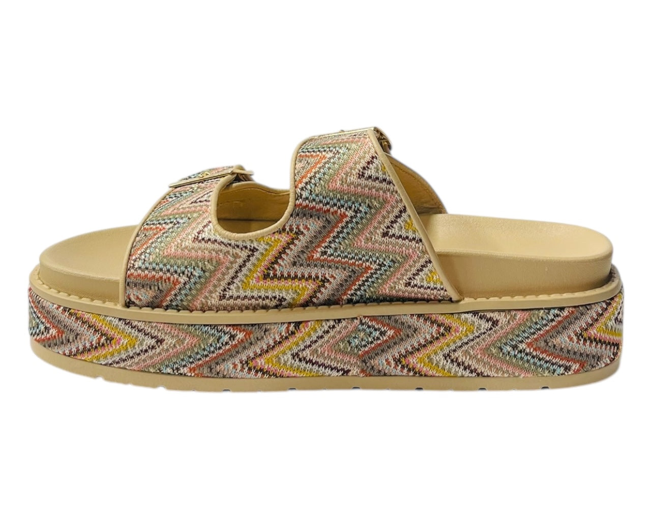 Platform Buckle Strap Sandals