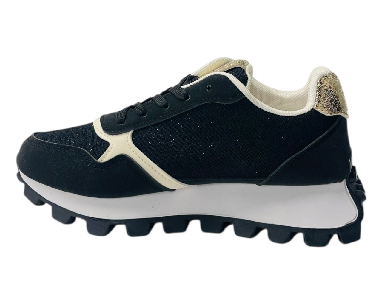 Chunky Sole Lace Up Sports Trainers