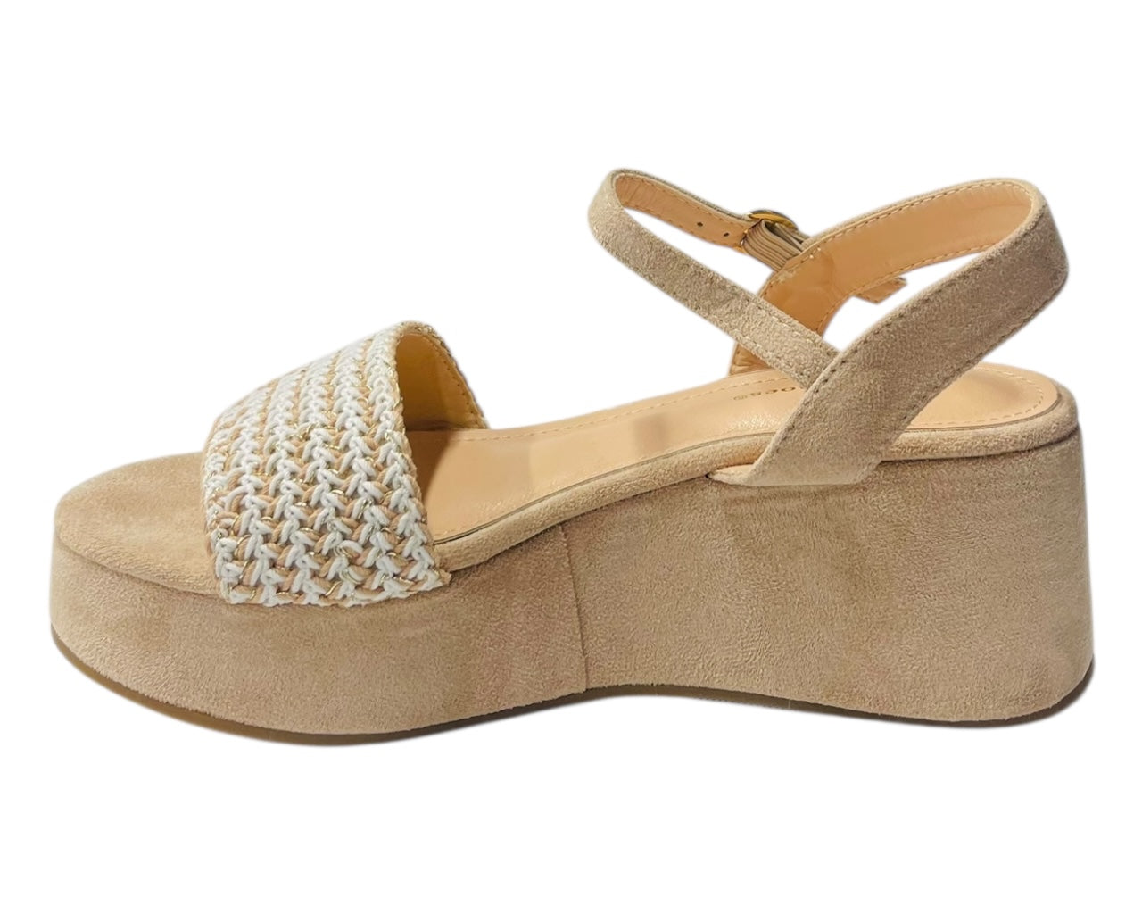 Ankle Strap Platform Wedge Padded Sandals