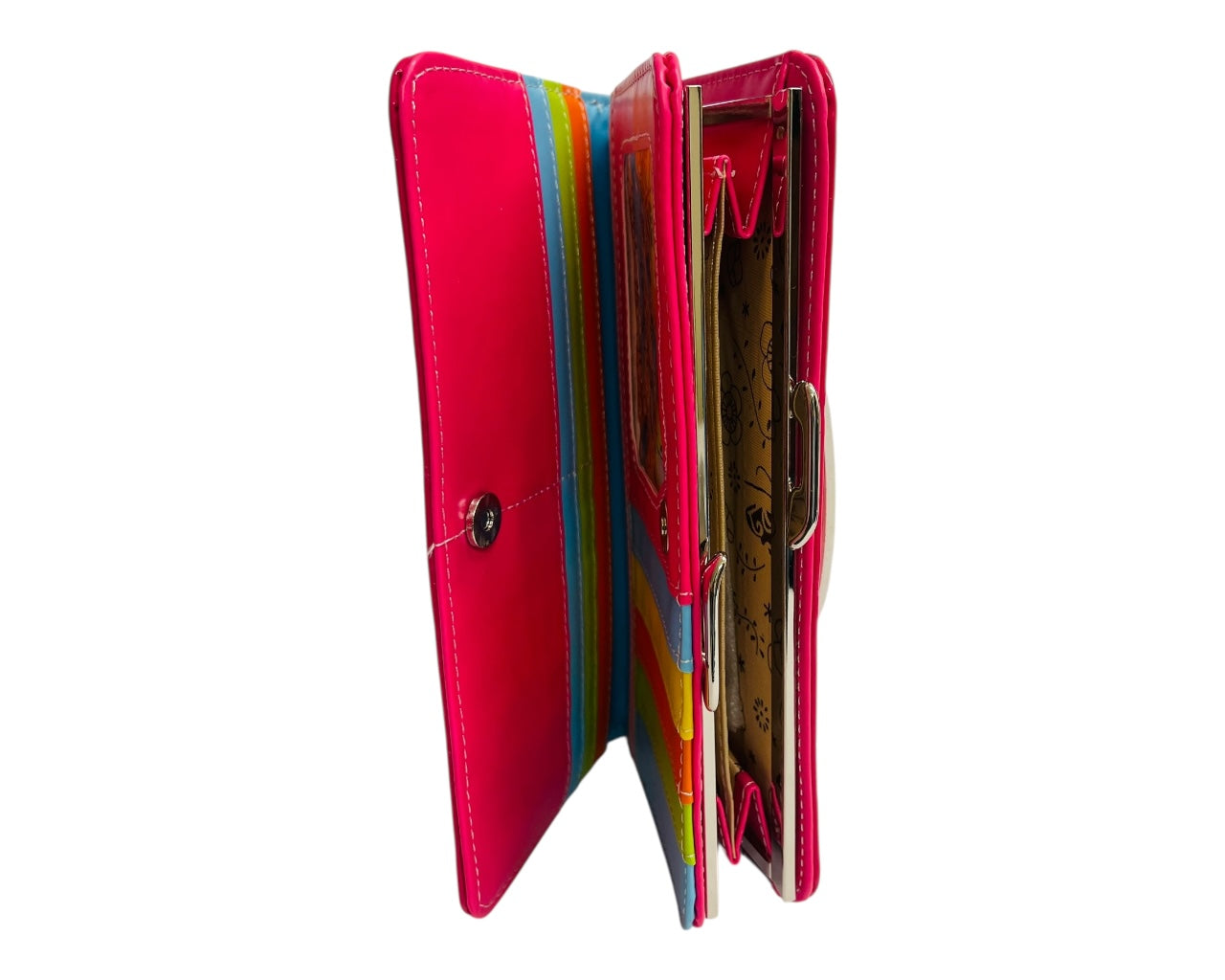 Hello Kitty Card Slots Coin Mirror Wallet