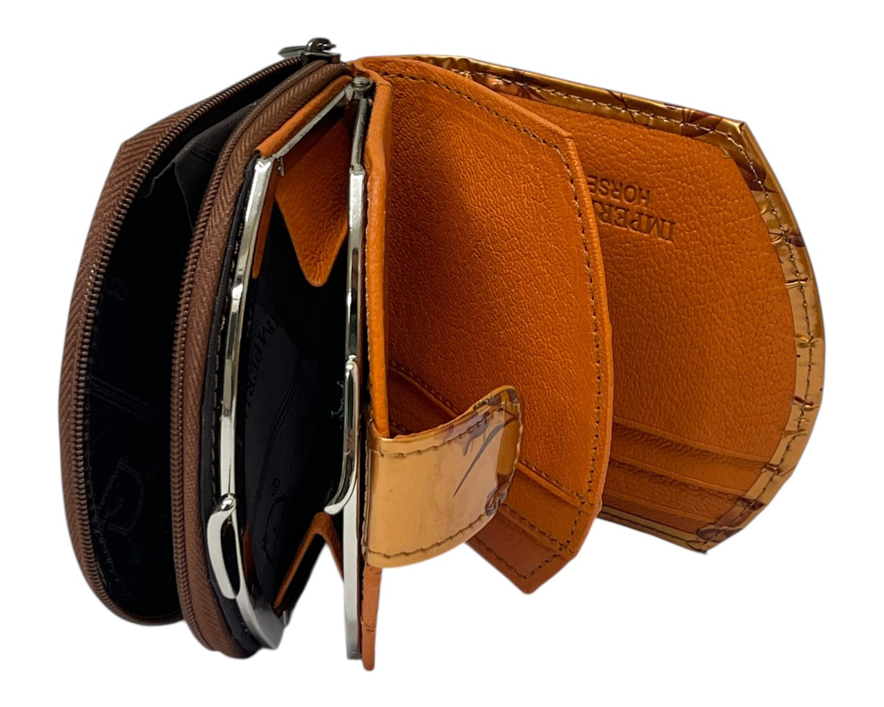 Imperial Horse Wallet With Card Slots Coin Purse