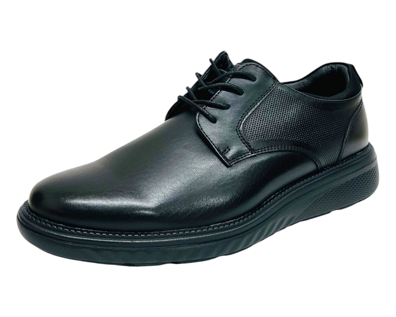 Lightweight Lace Up Faux Leather Shoes