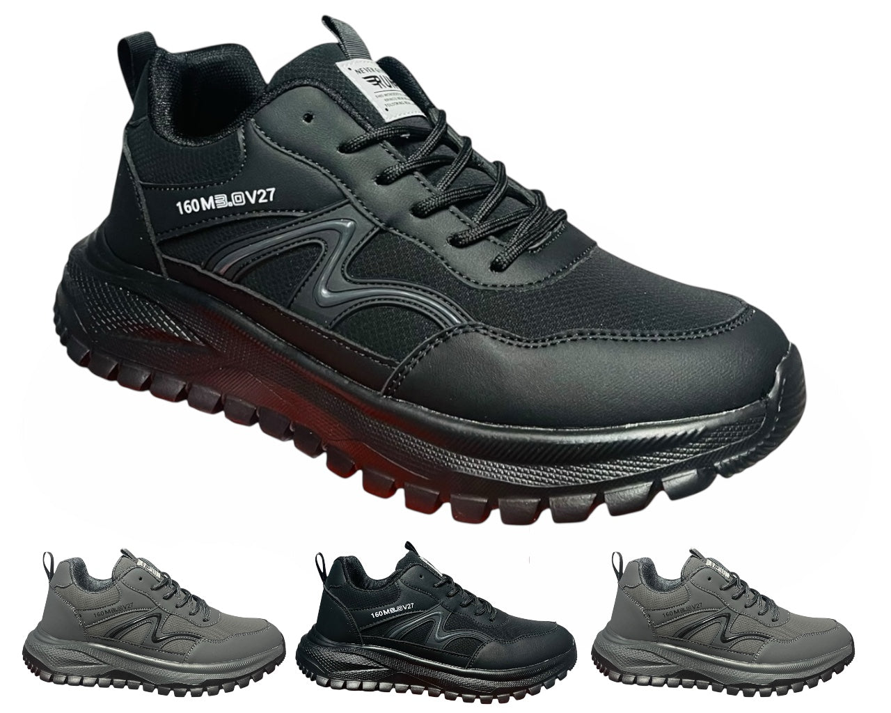 Ultra Lightweight Sports Lace Up Trainers
