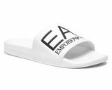 Emporio Armani XCP001 Visibility Slippers EA7 Sliders White