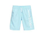 Hugo Boss Kid's J24682 748 Swim Shorts Sea Green