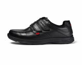 Kickers Reasan Strap Leather AM 112801 Shoes Black