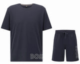 Hugo Boss Identity 50465555 T-Shirt Shorts Set Blue