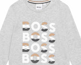 Hugo Boss Baby's J05948 Long Sleeved T-Shirt Grey