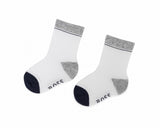 Hugo Boss Baby's J00Z01 Two Pair Pack Socks Grey White