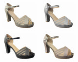 Women's Designer Ankle Strap Heels Shoes