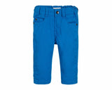 Hugo Boss Baby J04266 76N Five Pocket Cotton Chino Pants Blue